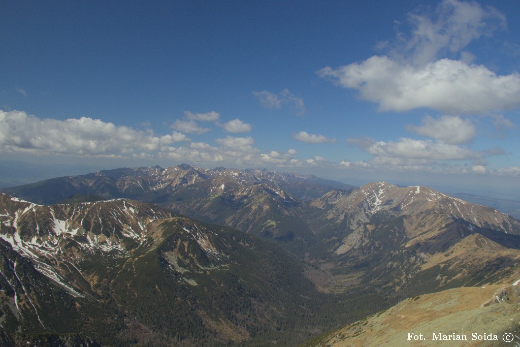 Zachodnie Tatry ze Świnicy