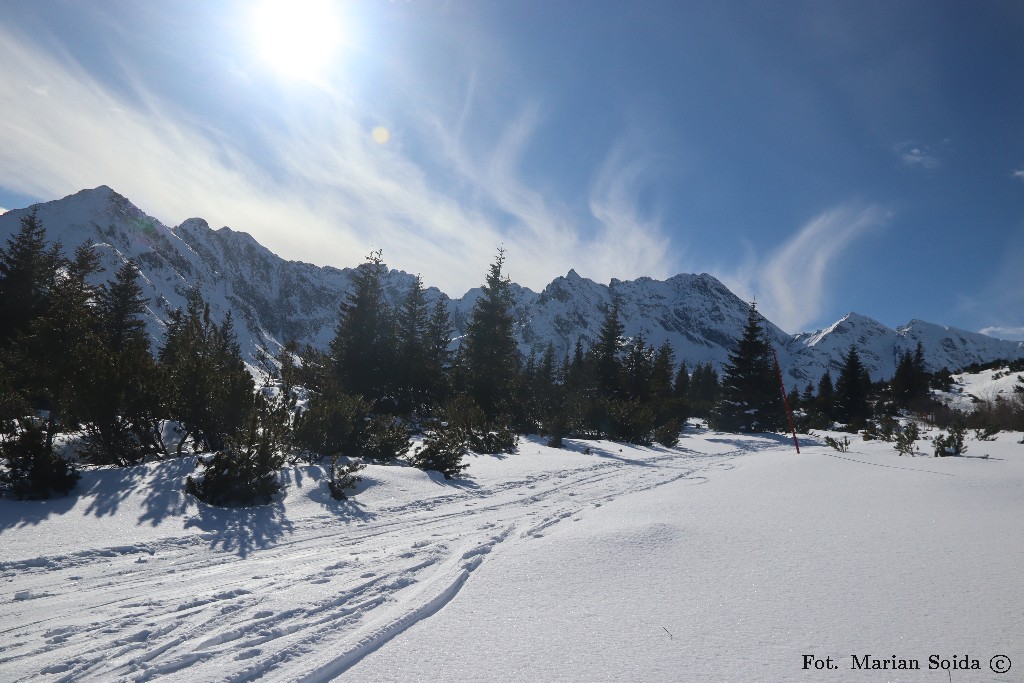 Otoczenie Doliny Gąsienicowej z Królowych Rówienek