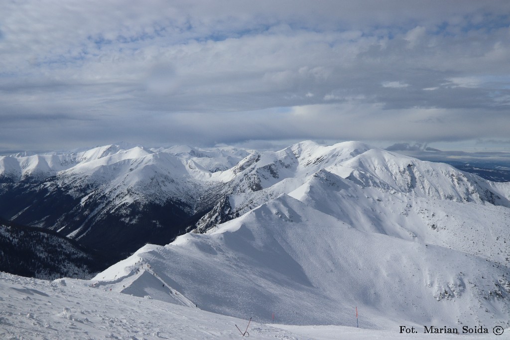 Tatry Zachodnie z Kasprowego Wierchu