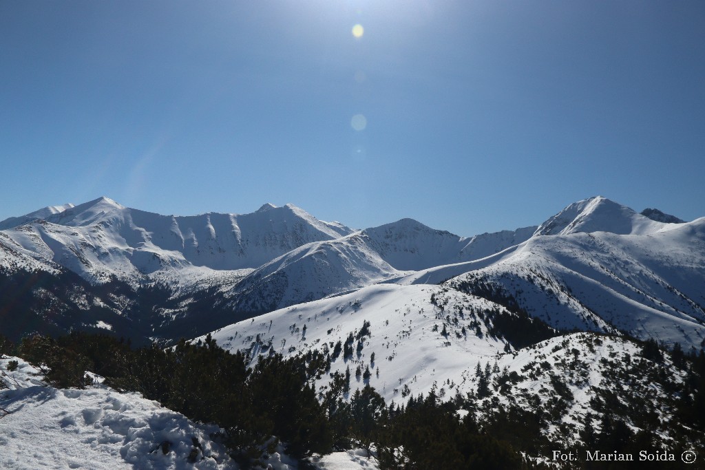 Starorobociański Wierch, Raczkowa Czuba, Łopata, Wołowiec z Grzesia