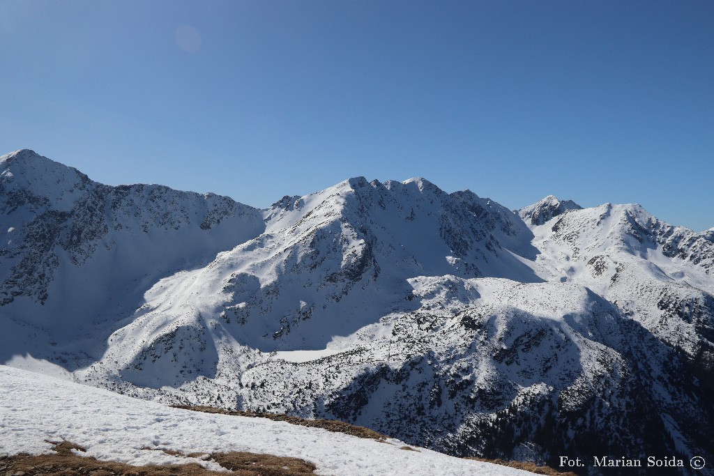 Widok z Rakonia na zachód
