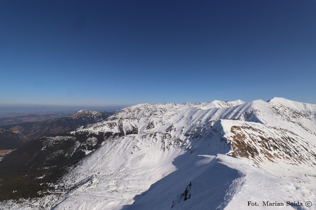 Widok z Wołowca na wschód raz jeszcze