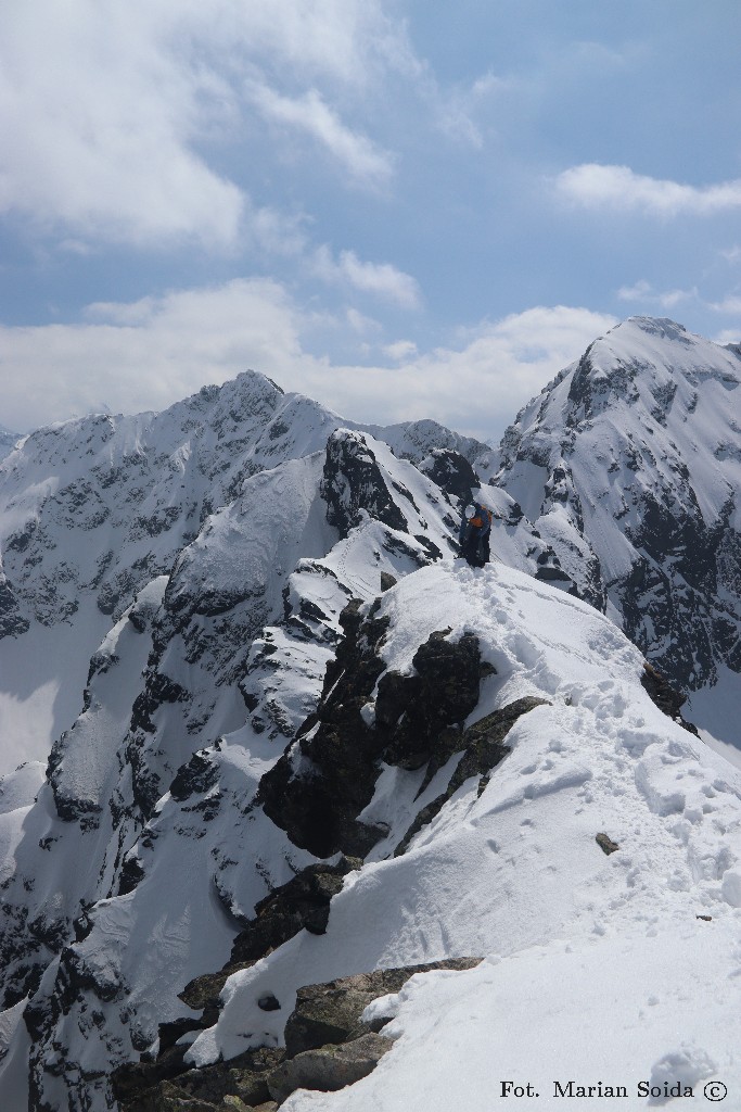 ... pomiedzy nimi - Kościelcowa Grań