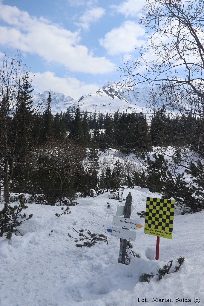 Zamknięcie dzisiejszej pętelki po Dolinie Gąsienicowej
