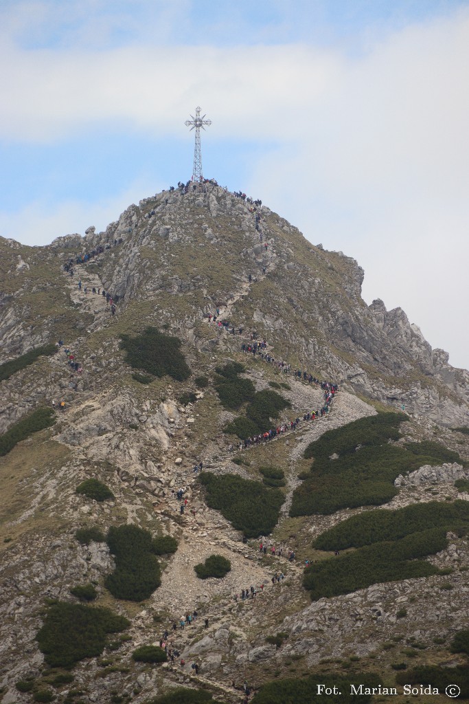 Kolejka na Giewont